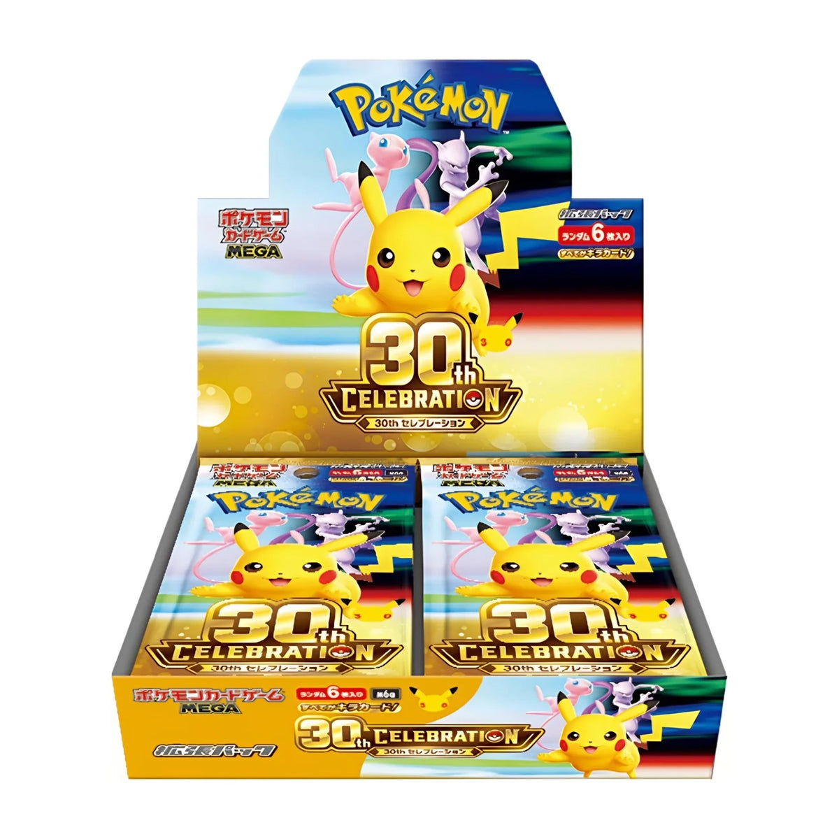 Pokémon 30th Celebration Booster Display Jap